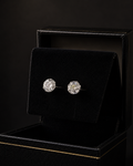 Broqueles Zirconia Transparente