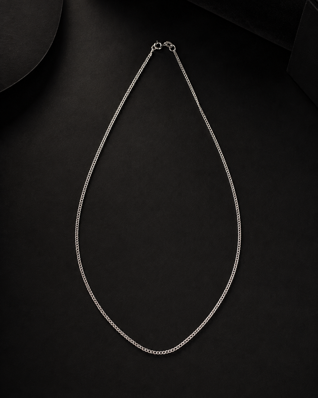 Cadena Básica en plata .925