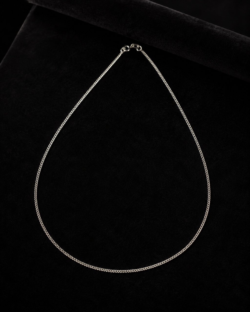 Cadena Básica en plata .925