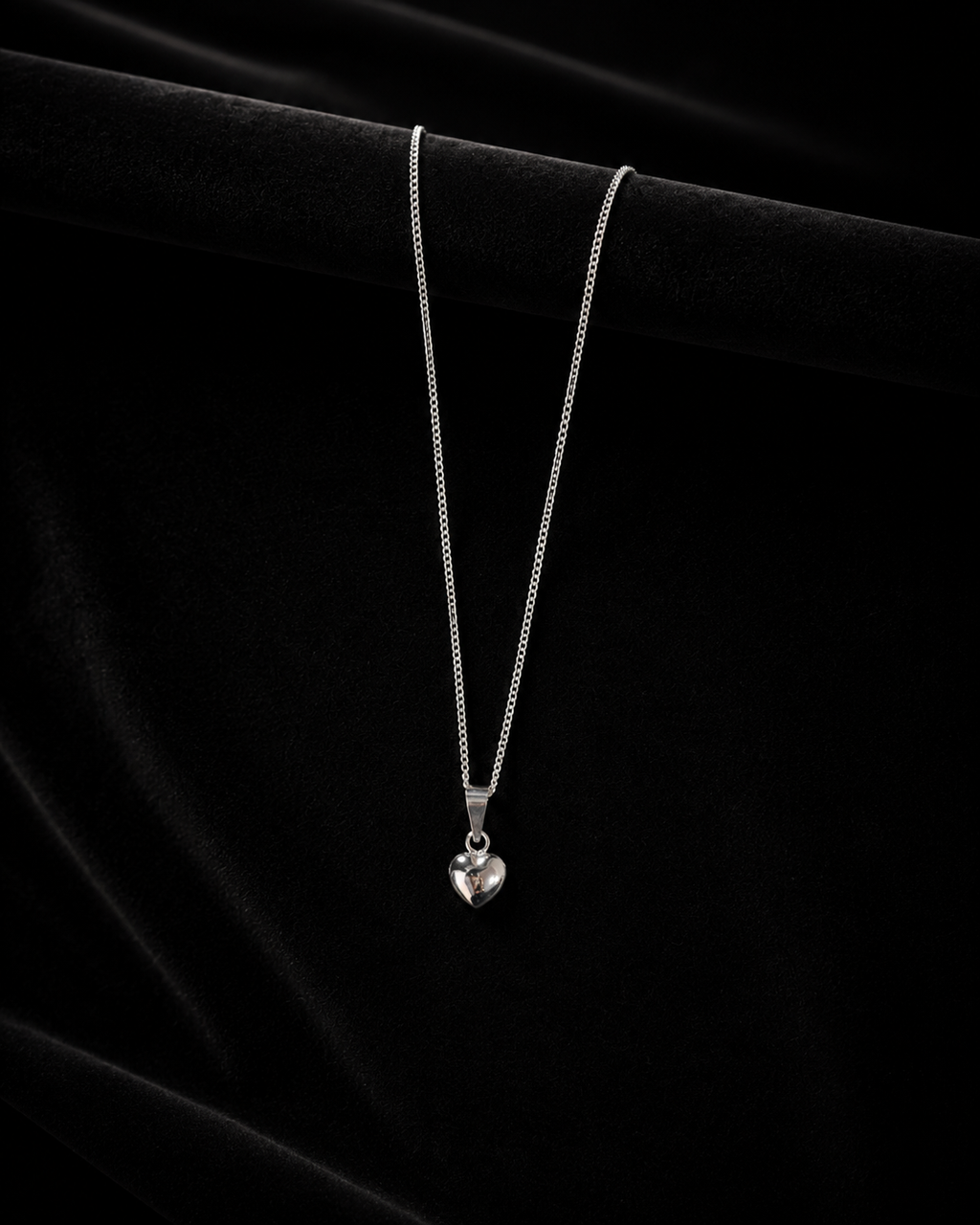Dije Corazón Mini en plata .925