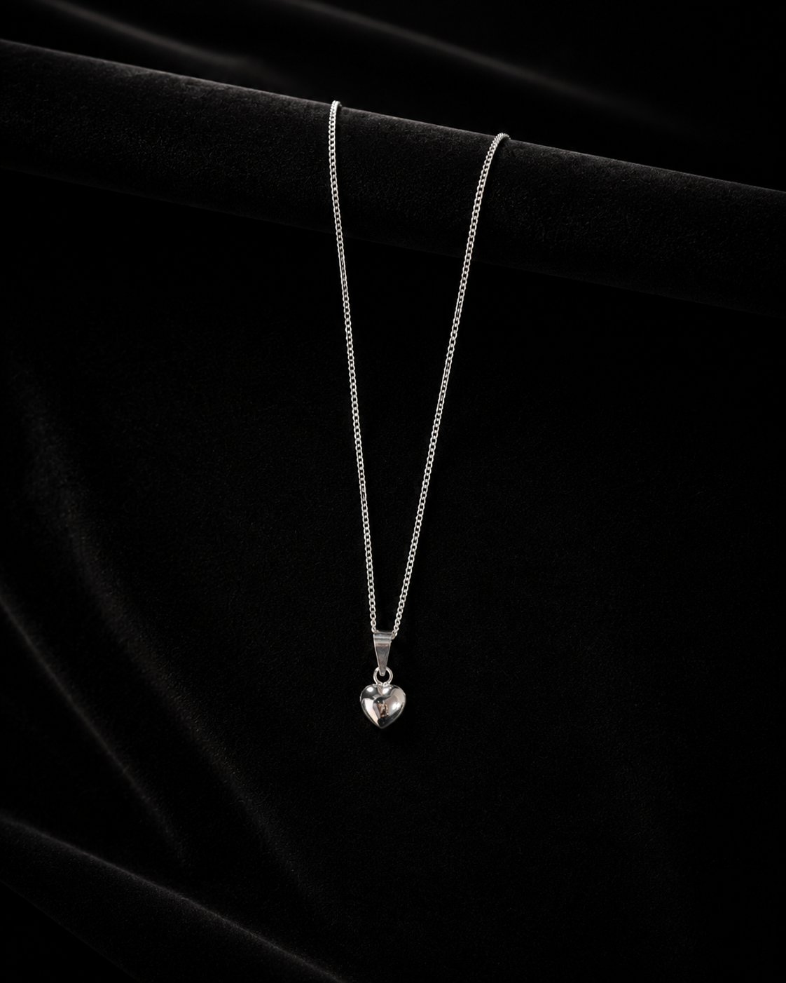 Dije Corazón Mini en plata .925