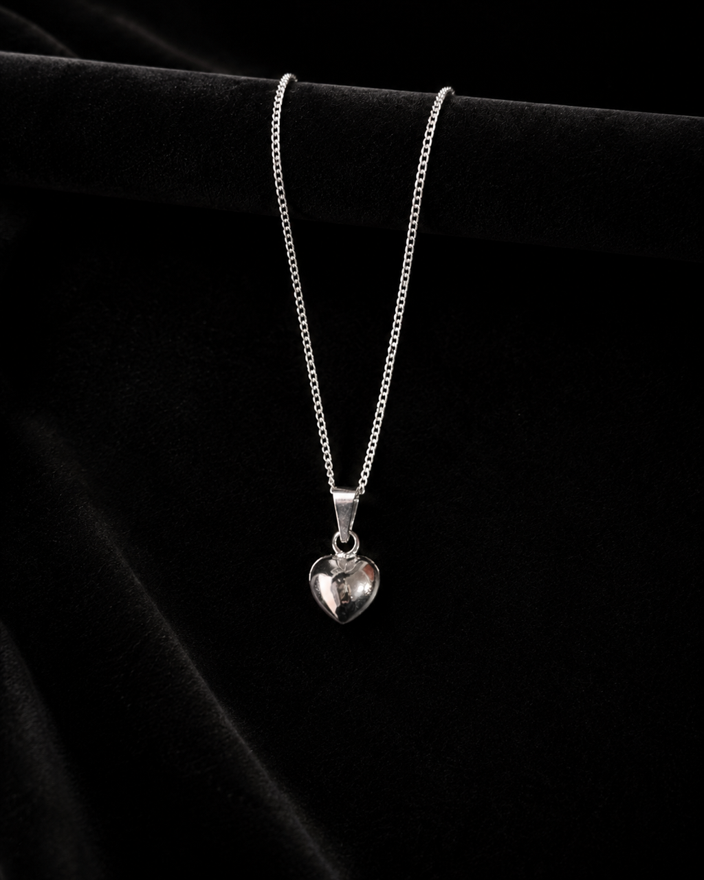 Dije Corazón Mini en plata .925