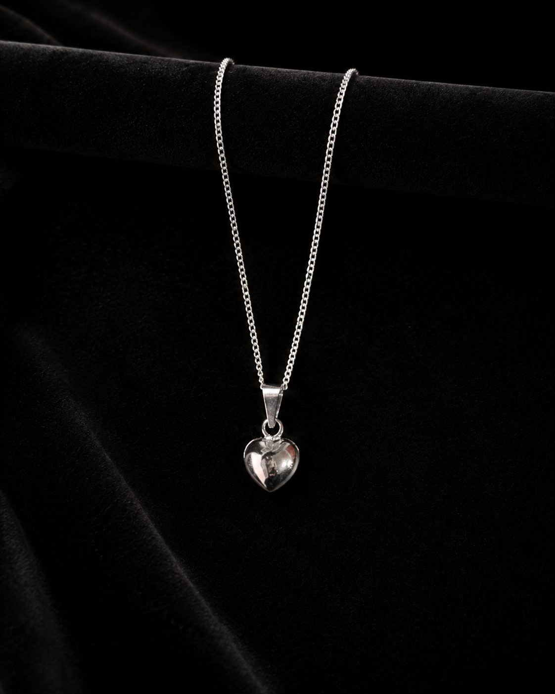 Dije Corazón Mini en plata .925