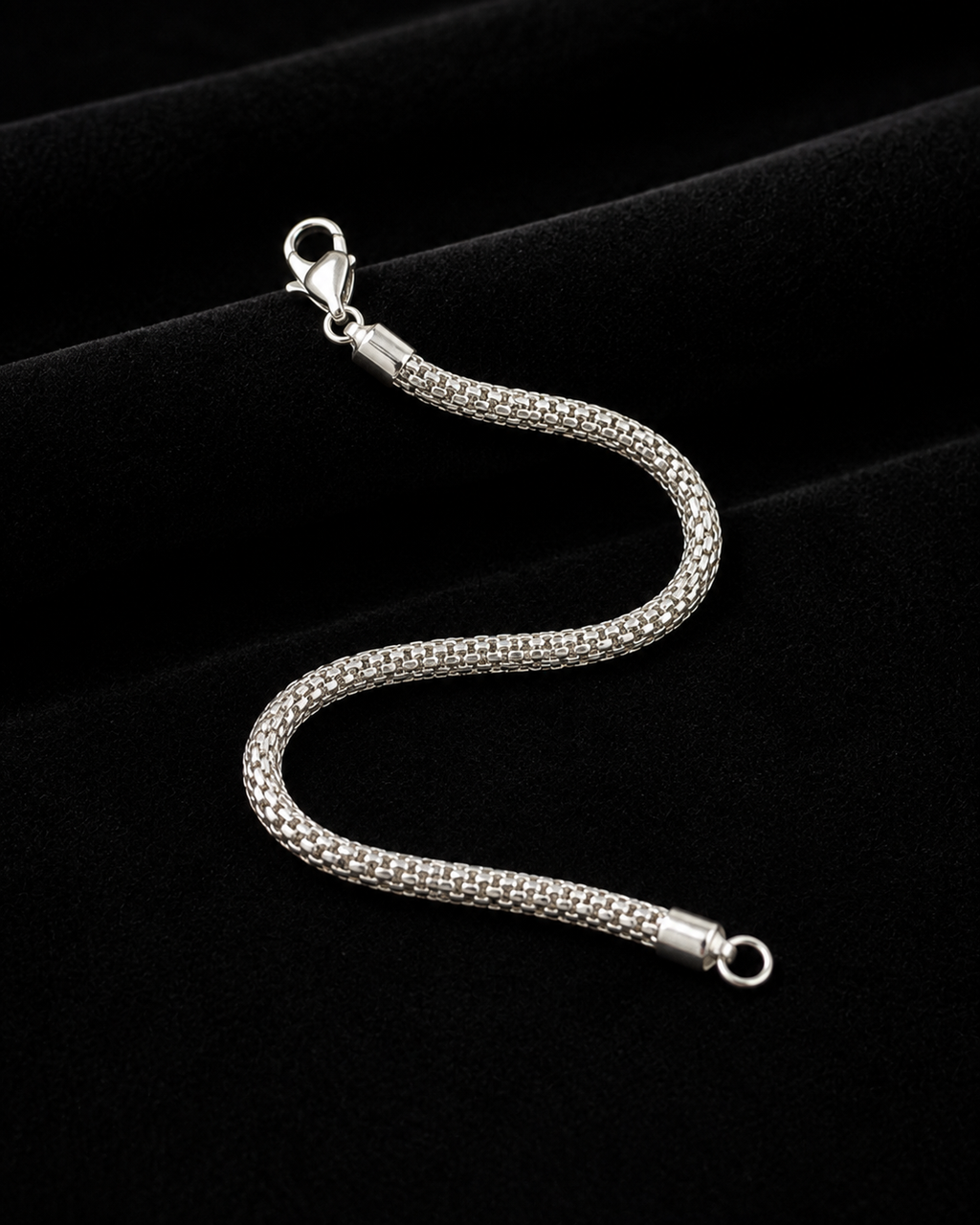 Pulsera Escamas en plata .925