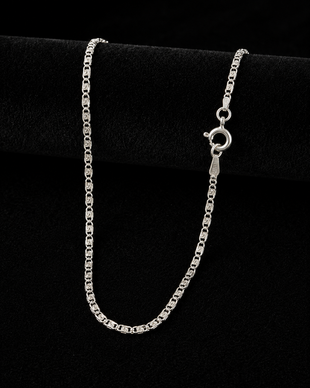 Pulsera Eslabón Texturizado en plata .925