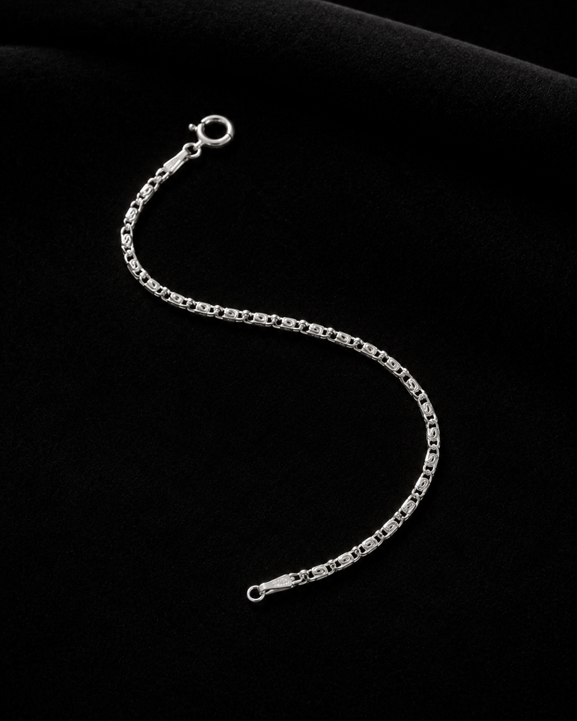 Pulsera Eslabón Texturizado en plata .925